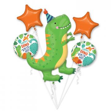 Dino-Mite Helium Inflated Balloon Bouquets