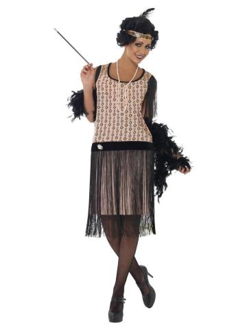 1920s Pink Flapper Costume
