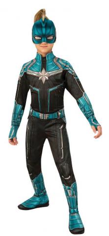 Blue Captain Marvel Costume - Kids