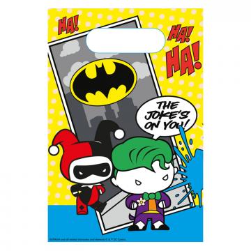 Batman v Joker Paper Loot Bags - 8 Pack