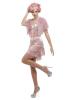 Deluxe 20s Vintage Pink Flapper Costume