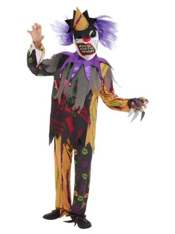 Zombie Clown Costume - Kids