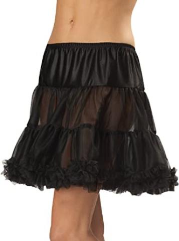 Ruffle Pettiskirt - Black