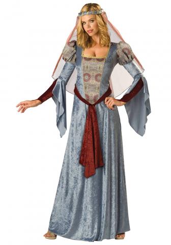 Blue Maid Marion Costume