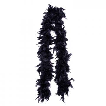 Black Deluxe Feather Boa