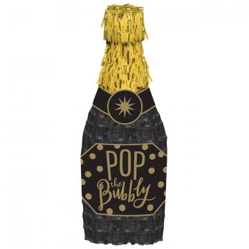 Champagne Mini Pinata Decoration