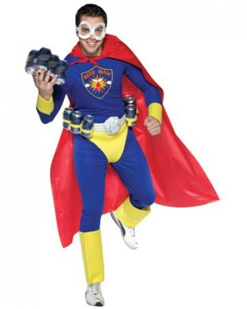 Beer Man Superhero Costume