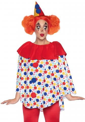 Clown Poncho Set