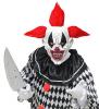 Overhead Latex Clown Mask With Hair.​ Full head mask.