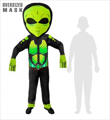 Space Alien Kids Costume