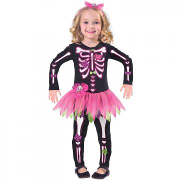 Fancy Bones Skeleton Costume - Kids