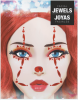 Clown Face Jewels