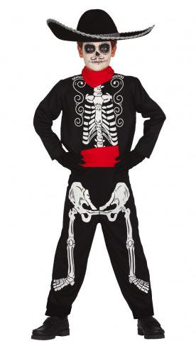 Mariachi Skeleton Costume - Kids