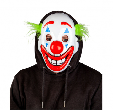 "Happy Face Joker" Clown Mask