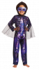 Purple Skeleton & Cape Costume - Kids
