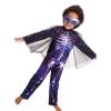 Purple Skeleton & Cape Costume - Tween.1