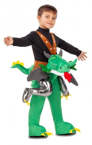 Ride On Mountain Dragon Costume - Kids