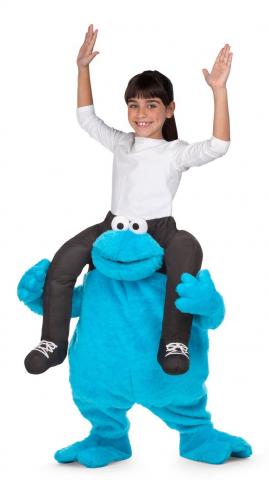 Ride On Cookie Monster Costume - Kids