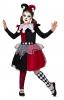 Girls Red Harley Quinn Costume