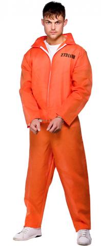 Orange Prisoner Jump Suit