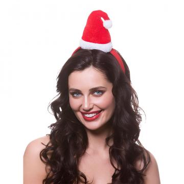 Velour Santa Hat Headband