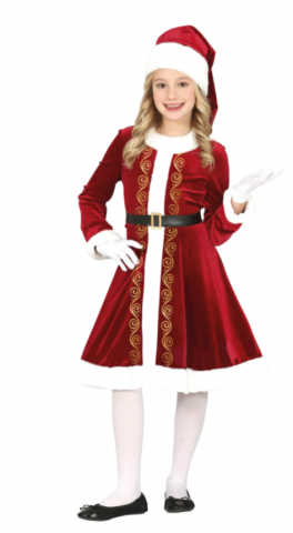 Mrs Claus Costume - Tween