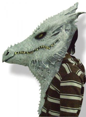 Albino Dragon Mask