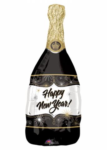 Champagne Bottle Balloon - 14" x 36"