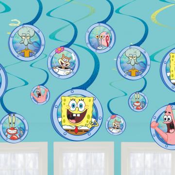 SpongeBob SquarePants Swirl Decorations