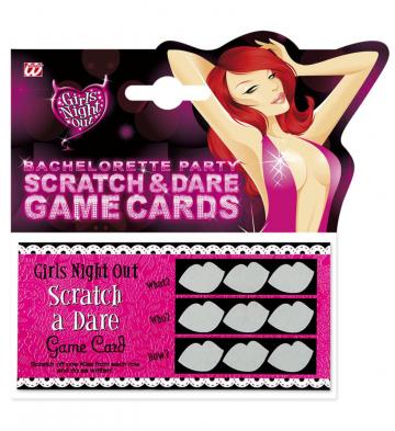 Scratch and Dare Game Cards - 6 pack