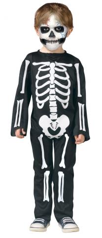 Scary Skeleton Jumpsuit - Kids