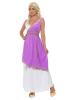 White & Purple Grecian Goddess Costume