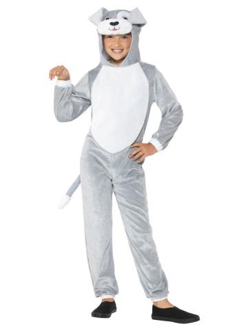 Grey Dog Costume - Kids