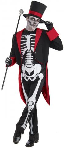 Mr Bone Jangles Costume - Men's