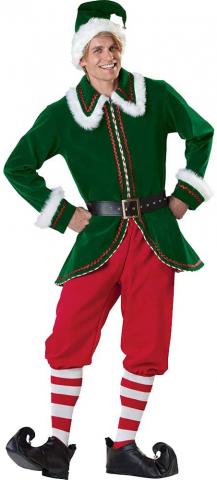Deluxe Santa's Elf Costume