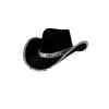 Cowgirl Hat - Black