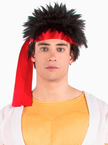 Street Fighter Ryu Wig
