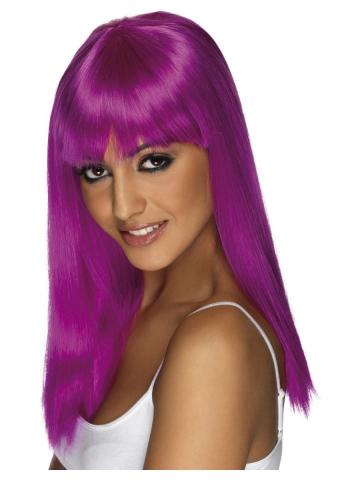 Glamourama Wig Neon Purple