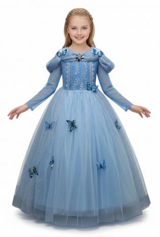 Girls Cinderella Costume