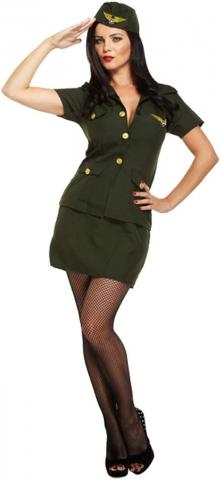Army Lady Costume