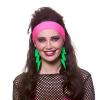 80's Earrings - Neon Green