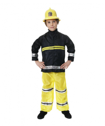 Tween Fireman Costume