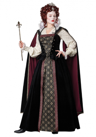 Elizabethan Queen Costume - Ladies