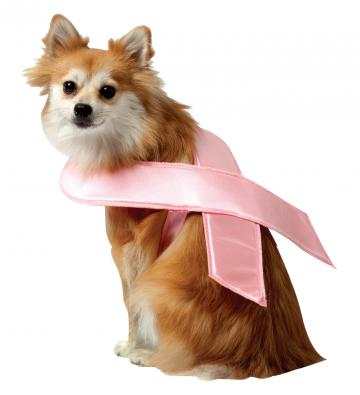 Pink Ribbon Dog Costume