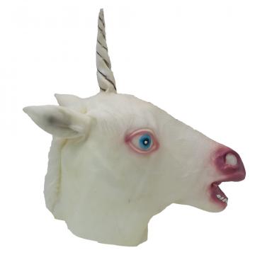 White Unicorn Mask