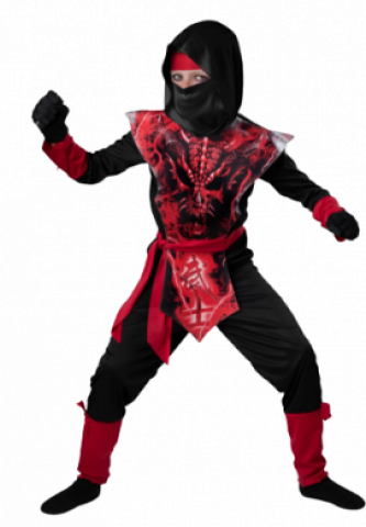 Dragon Skull Ninja Costume - Kids