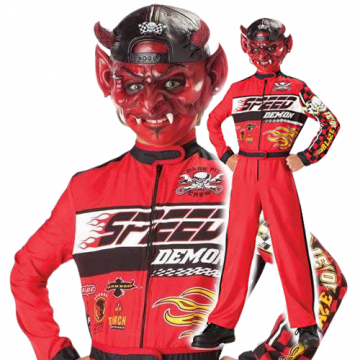 speed demon costume tween