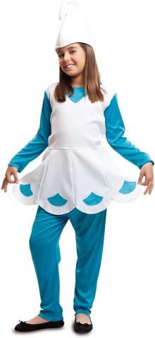 blue goblin girl costume