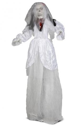 Hanging Skeleton Bride Decoration