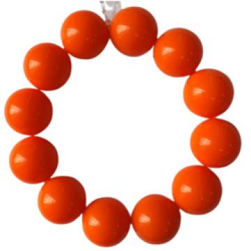 Individual bracelet assorted colours- Orange
